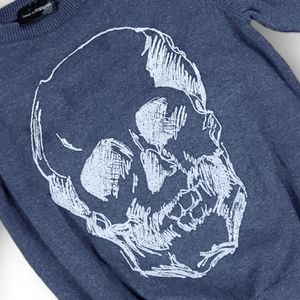 Design by Kapp Ahi Skull Sweater, Unisex, Size 5T